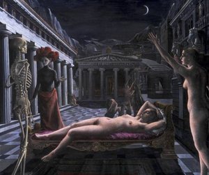 Untitled (8236) — Paul Delvaux