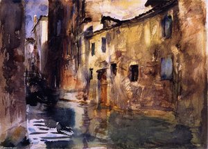 Side Canal — John Singer Sargent, Realism