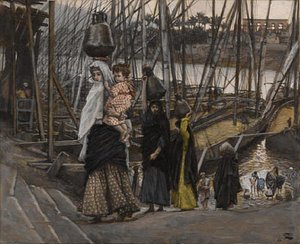 The Sojourn In Egypt — Jacques Joseph Tissot, Realism