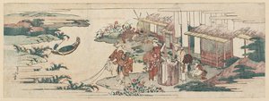 The Chôfu Jewel River — Katsushika Hokusai