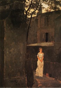 Paris Courtyard — Winslow Homer