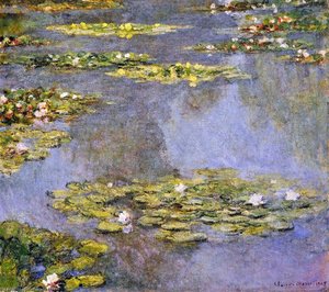 Wasserlilien (13) — Claude Monet, Impressionist Landscape