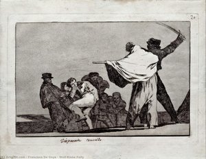 Well-know Folly — Francisco José De Goya Y Lucientes, Romantic Expressionism