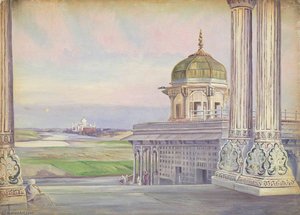 Die Tajes Vom Schloss. 'april 1878' — Marianne North