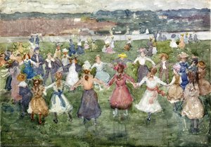 May Day — Maurice Brazil Prendergast