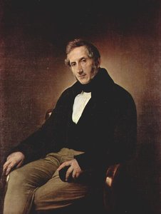 The Portrait Of Alessandro Manzoni — Francesco Hayez