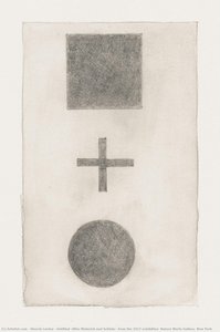 Untitled (after Malevich And Schiele), From The 1917 Exhibition, Nature Morte Gallery, New York — Sherrie Levine