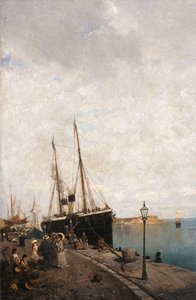 At The Jetty — Konstantinos Volanakis