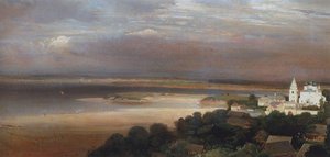 Caves Monastery Near Nizhny Novgorod — Aleksey Savrasov
