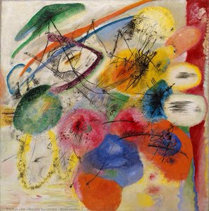 Black Strokes I — Wassily Wassilyevich Kandinsky, Abstract Expressionism