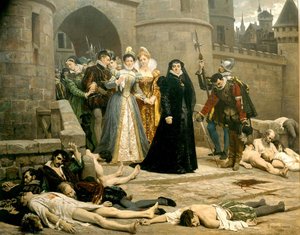 One Morning At The Door Of The Louvre — Édouard Debat-ponsan