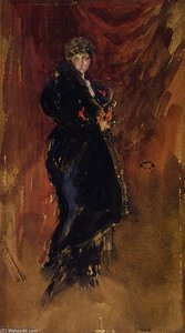 Red And Black — James Abbott Mcneill Whistler, Aestheticism