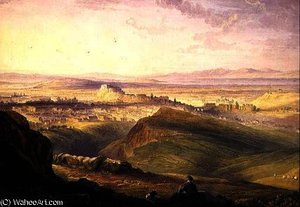 Edinburgh - From Arthur's Seat — Hugh William Williams