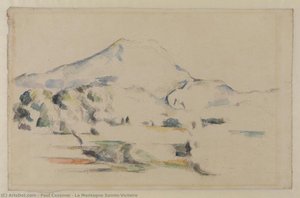 La Montaña Sainte-victoire — Paul Cézanne