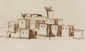 Fellah Village — Martiros Sarian