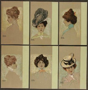 Portraits Of Viennese Ladies — Raphael Kirchner