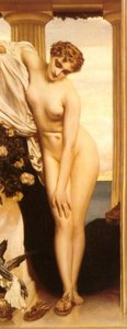 Venus Disrobing For The Bath — Sir Frederic Lord Leighton