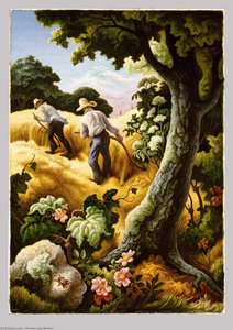 July Hay — Thomas Hart Benton