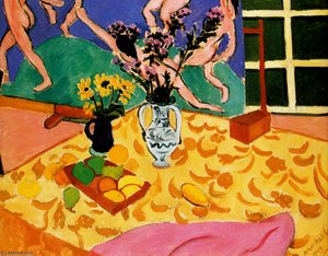 Nature Morte À La Danse Huile Sur Toile St Petersbourg, Museum Of The Hermitage — Henri Matisse, Fauvism
