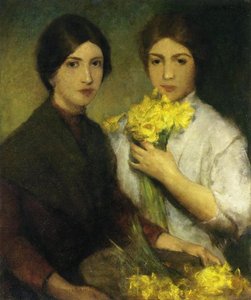 Daffodils — Charles Webster Hawthorne