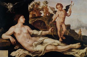 Venus And Cupid — Maerten Van Heemskerck, Northern Renaissance