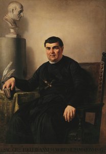 Portrait Of Giuseppe Folli — Giuseppe Penuti, Academic Realism