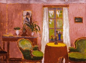 Room With Green Armchair — József Rippl-rónai