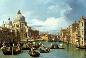 The Entrance To The Grand Canal, Venice — Canaletto