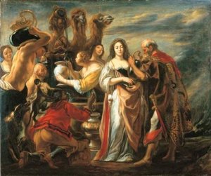 Rebecca At The Well — Jacob Jordaens