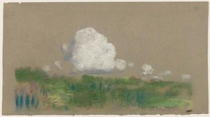 Landscape With Clouds — Arthur B. Davies