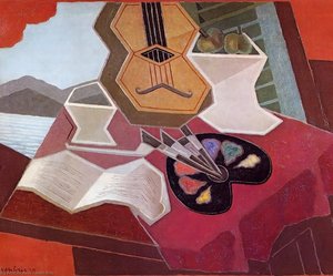 Table Overlooking The Sea — Juan Gris