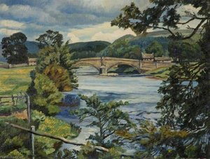 Bolton Bridge, Yorkshire, in Spring