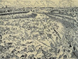 Die Schlacht Der Goldenen Spurs — James Ensor