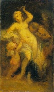 Venus Disarming Cupid — Narcisso Díaz De La Peña