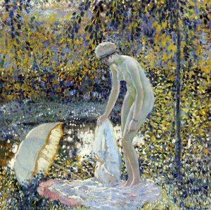 The Parasol — Frederick Carl Frieseke