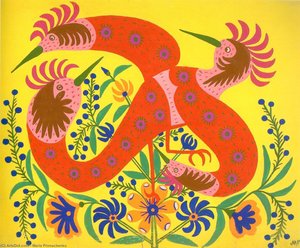 This Bird Looks In All Four Directions — Maria Primachenko