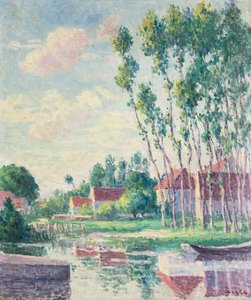 Landscape At Moulineux — Maximilien Luce