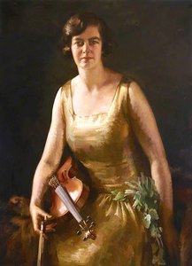 Isolde Menges — James Penniston Barraclough, Contemporary Realism