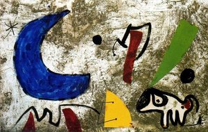 Maqueta Per A La Sèrie Els Gossos 3 — Joan Miró