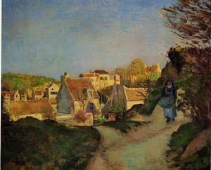 La Cote Du Jallais, Pontoise — Camille Pissarro, Impressionism