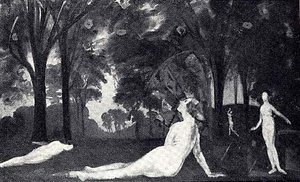 Corridor Of Summer, (painting) — Arthur B. Davies, Symbolism