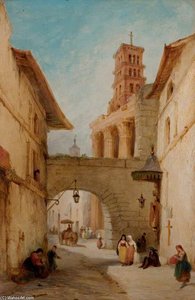 View In Rome, The Forum Of Nerva — George Jones
