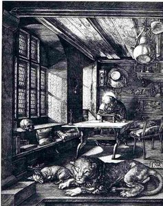 Jerome In His Cell, Berlin Smpk — Albreht Direr