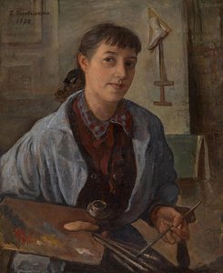 Self-portrait — Zinaida Serebriakova