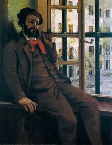 Selbstbildnis In Sainte-pélagie — Gustave Courbet