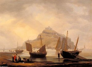 Mount St Michael — Thomas Luny