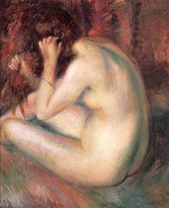 Back Of Nude — William James Glackens