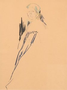 A Pair Of Drawings — Filipp Andreevich Maliavin