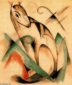 Untitled (5718) — Franz Marc, German Expressionism