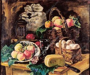 Still Life With A Fly. Every Victuals. — Pyotr Konchalovsky